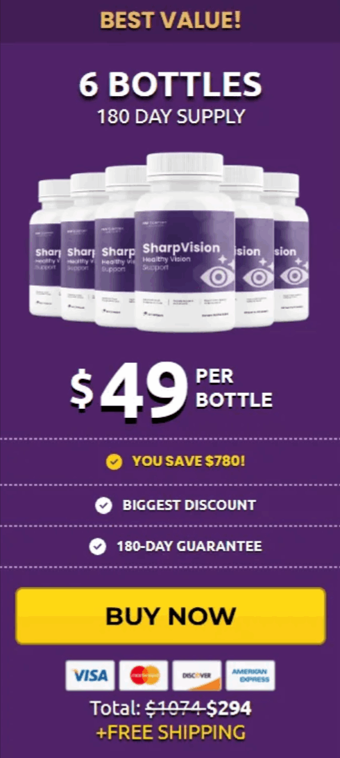 Sharpvision price 6 bottle